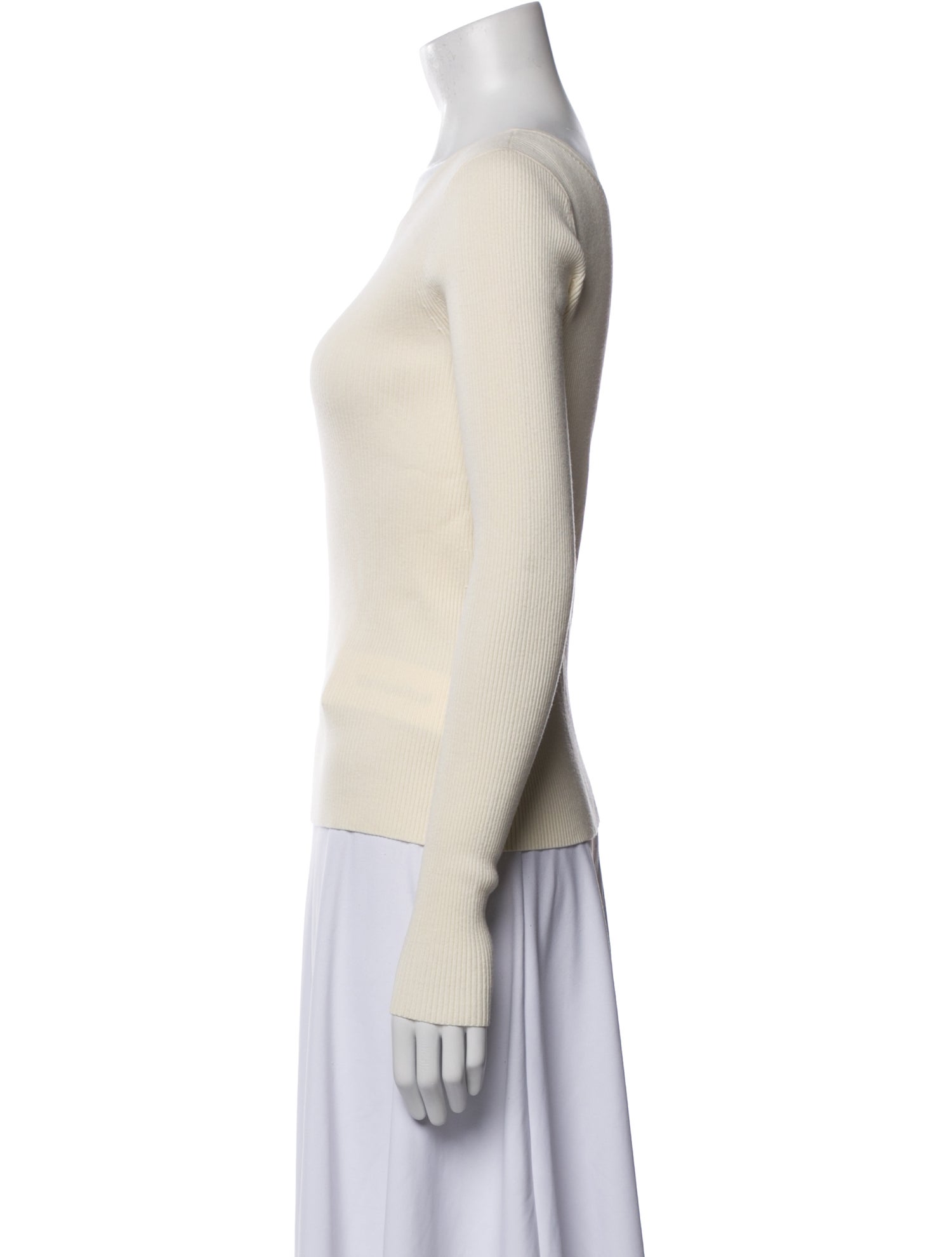 LAPOINTE One-Shoulder Long Sleeve Top