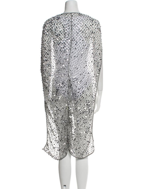 LAPOINTE Sequin Embellishments Cover-Up