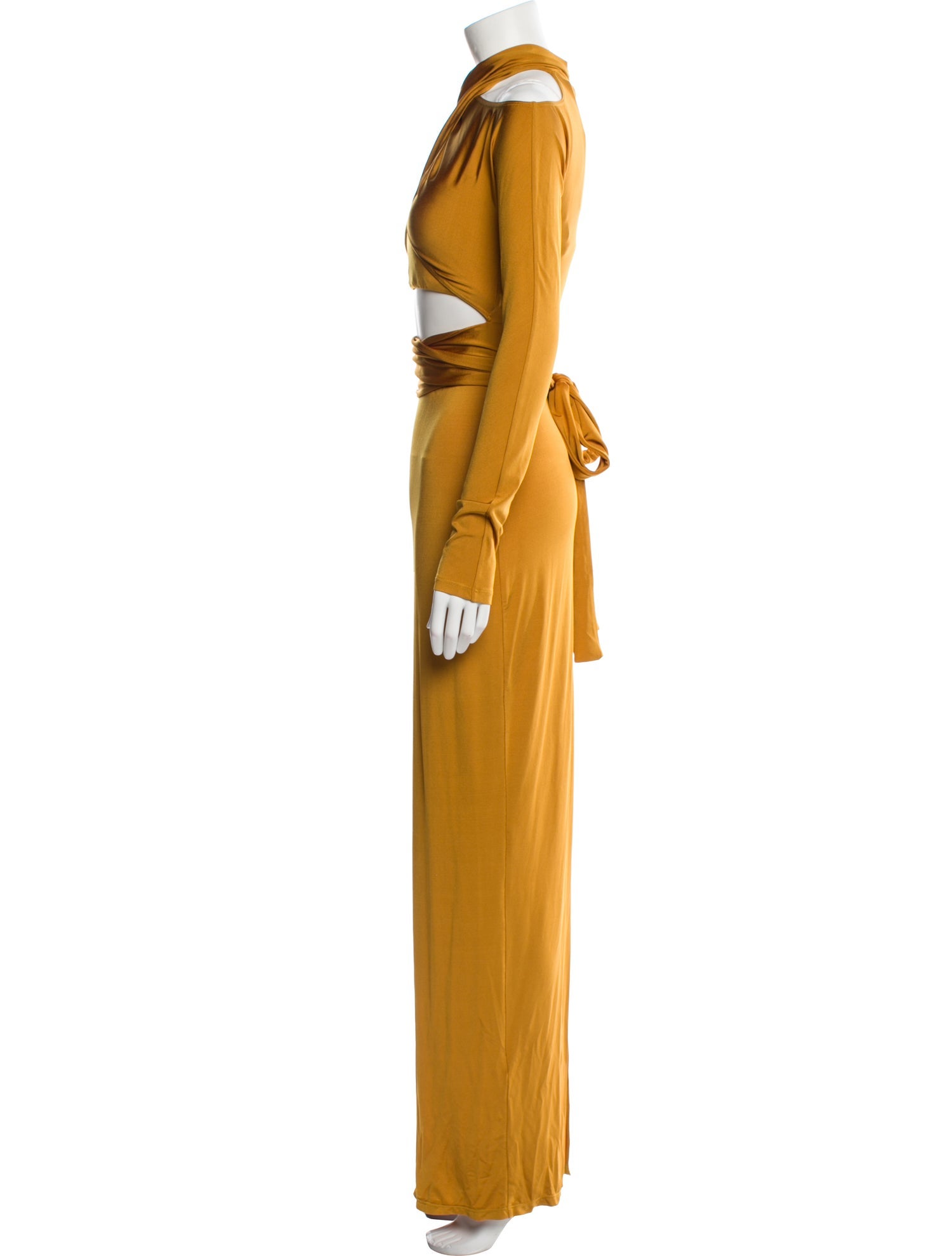 LAPOINTE Mock Neck Long Dress w/ Tags