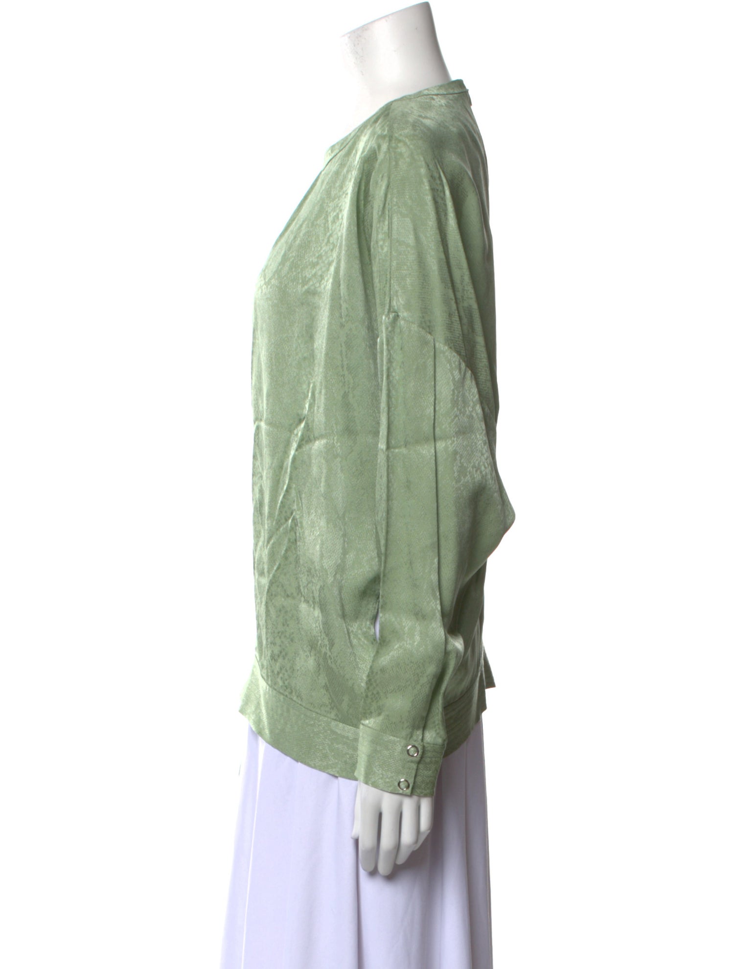 LAPOINTE Crew Neck Long Sleeve Sweatshirt