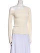 LAPOINTE One-Shoulder Long Sleeve Top