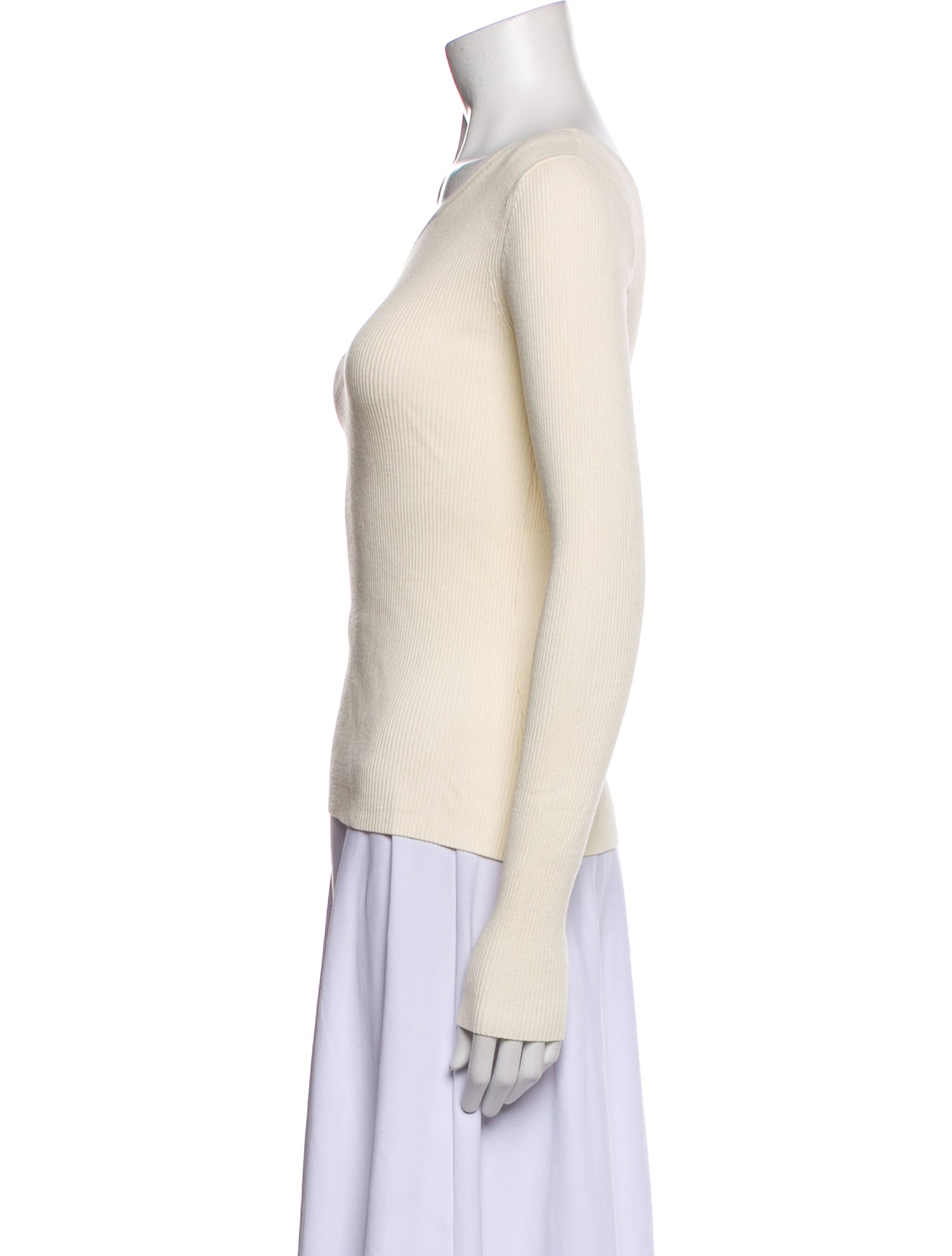 LAPOINTE One-Shoulder Long Sleeve Top