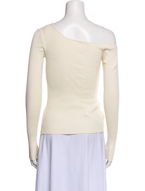 LAPOINTE One-Shoulder Long Sleeve Top