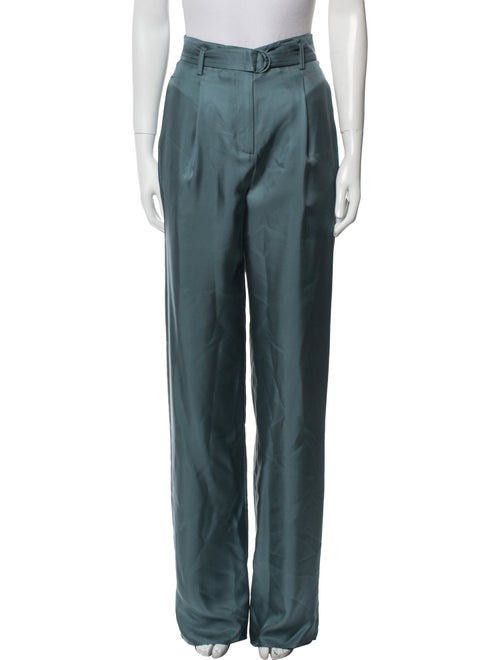 LAPOINTE Silk Straight Leg Pants