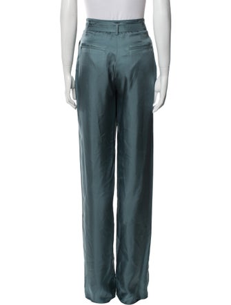 LAPOINTE Silk Straight Leg Pants