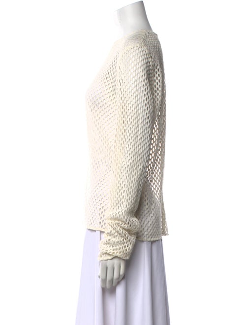 LAPOINTE Mesh Crew Neck Sweatshirt