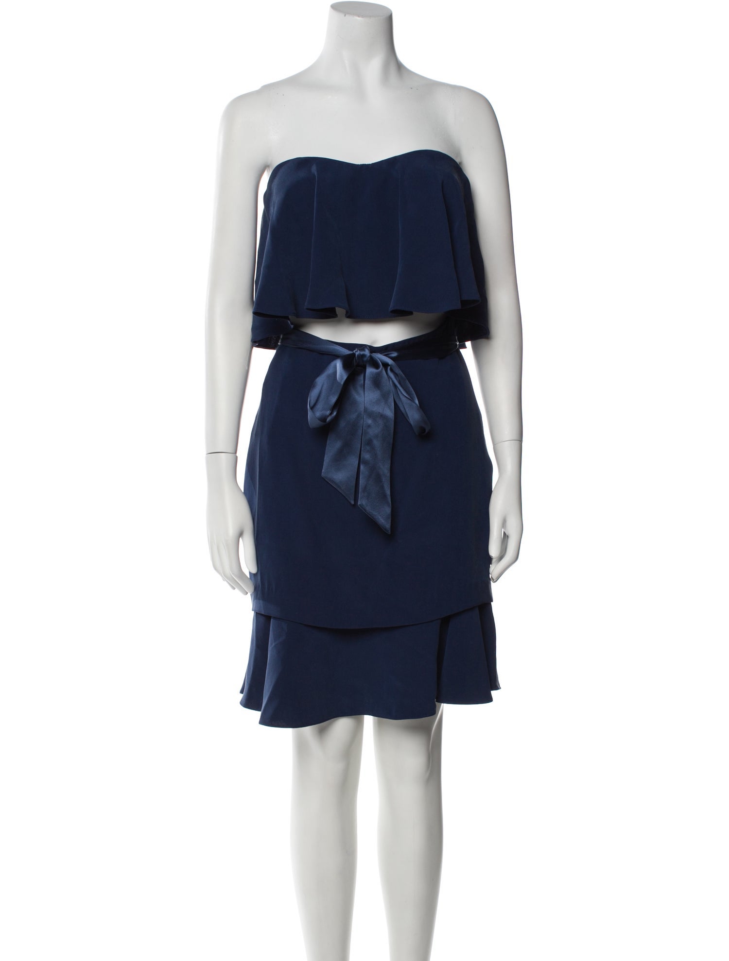 LAPOINTE Silk Mini Dress