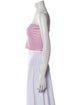 LAPOINTE Strapless Crop Top