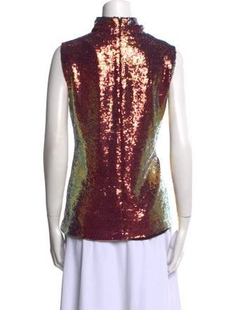 LAPOINTE Turtleneck Sleeveless Top