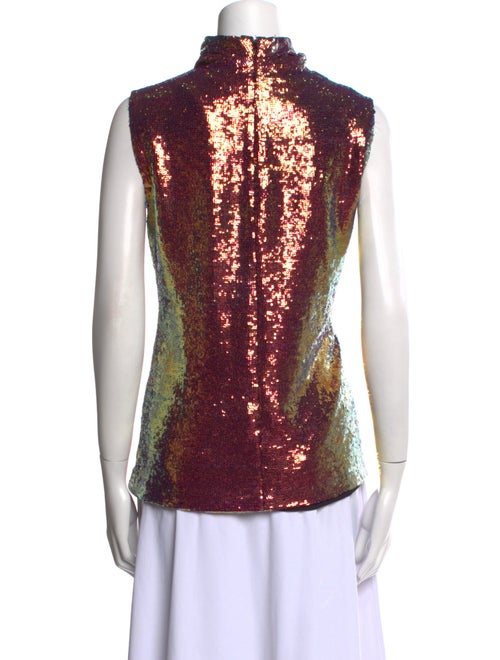 LAPOINTE Turtleneck Sleeveless Top