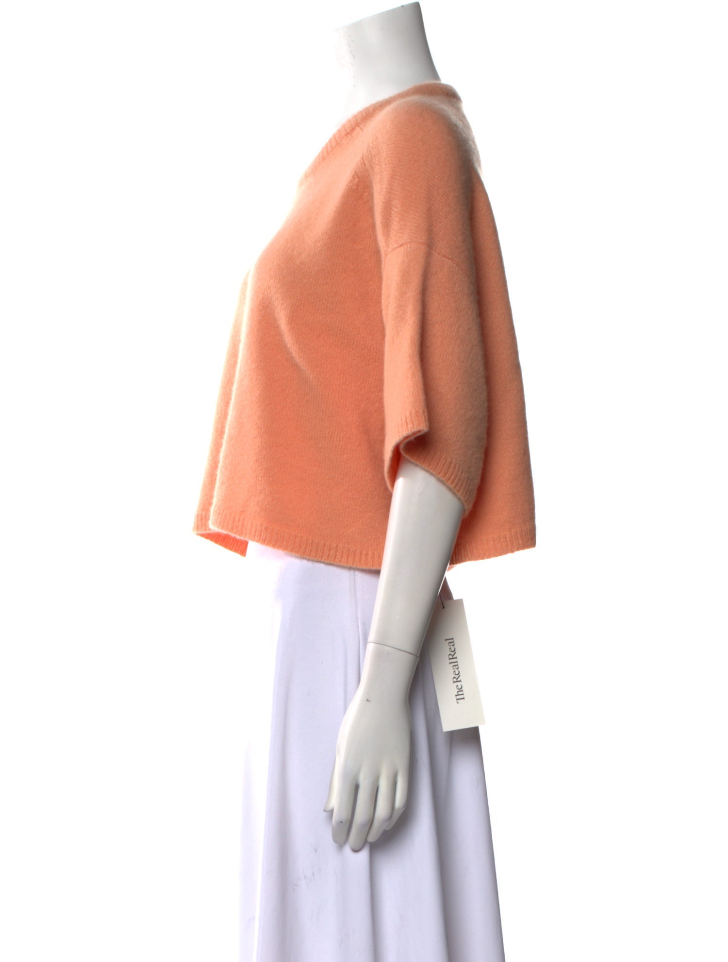 LAPOINTE Silk Scoop Neck Sweater