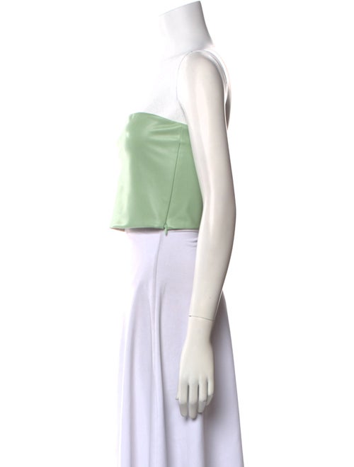 LAPOINTE Square Neckline Sleeveless Crop Top