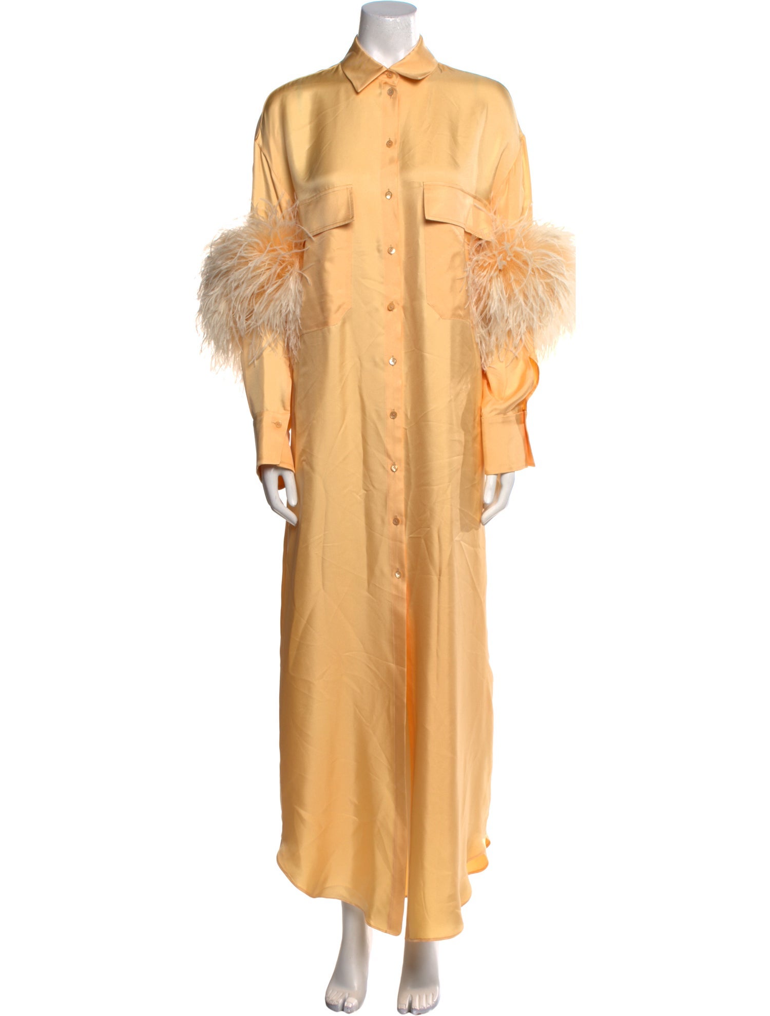 LAPOINTE Silk Long Dress w/ Tags