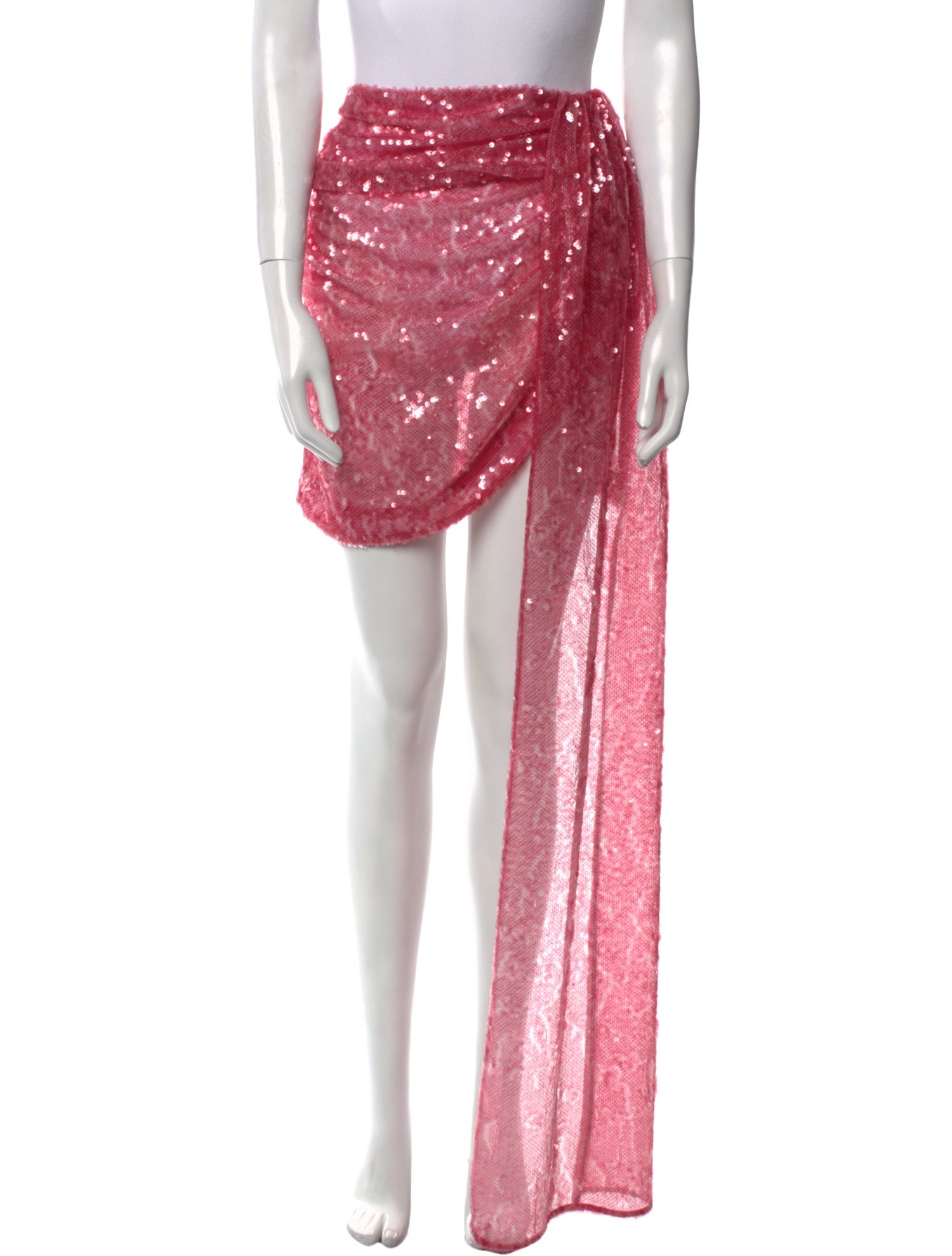 LAPOINTE Sequin Mini Skirt