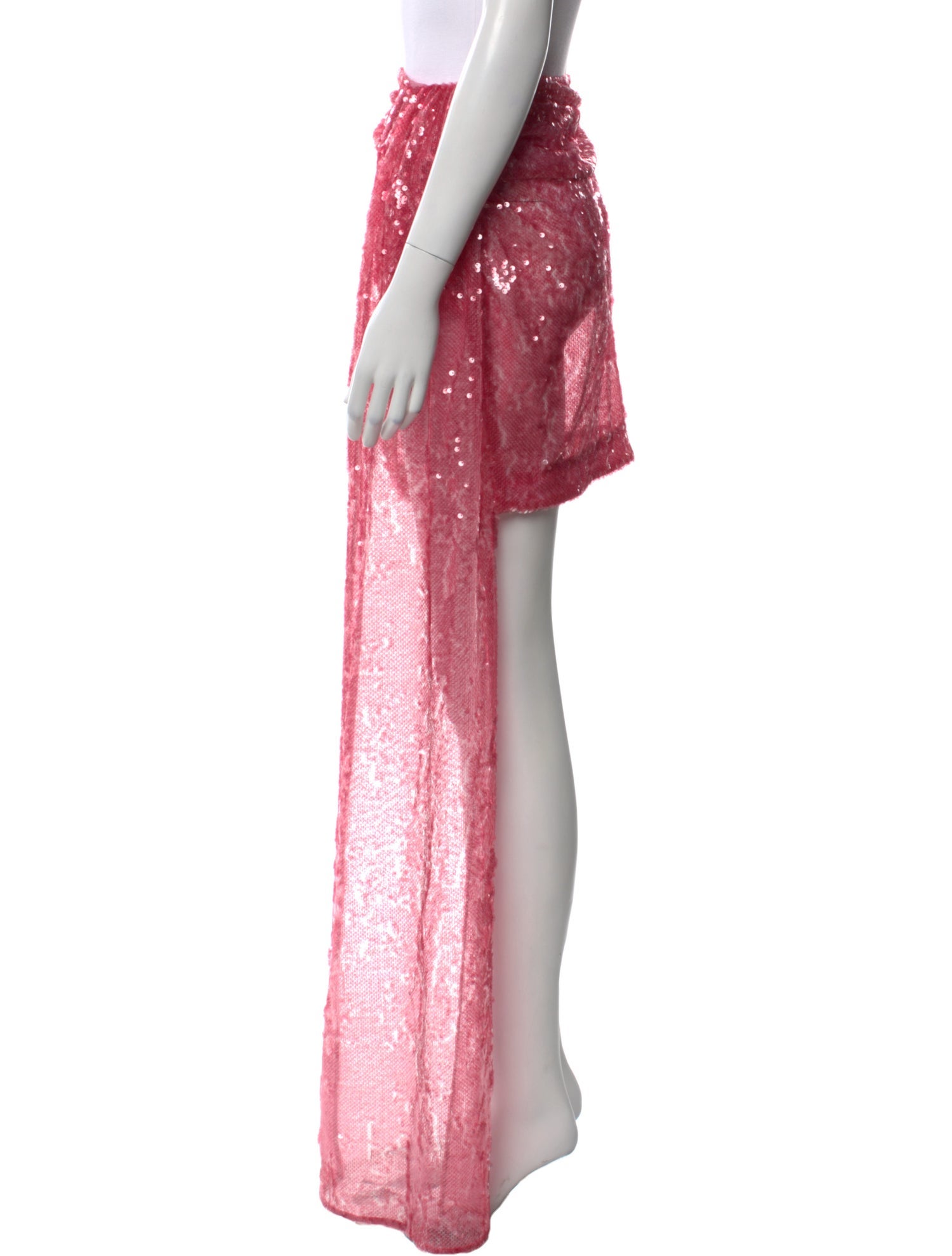 LAPOINTE Sequin Mini Skirt