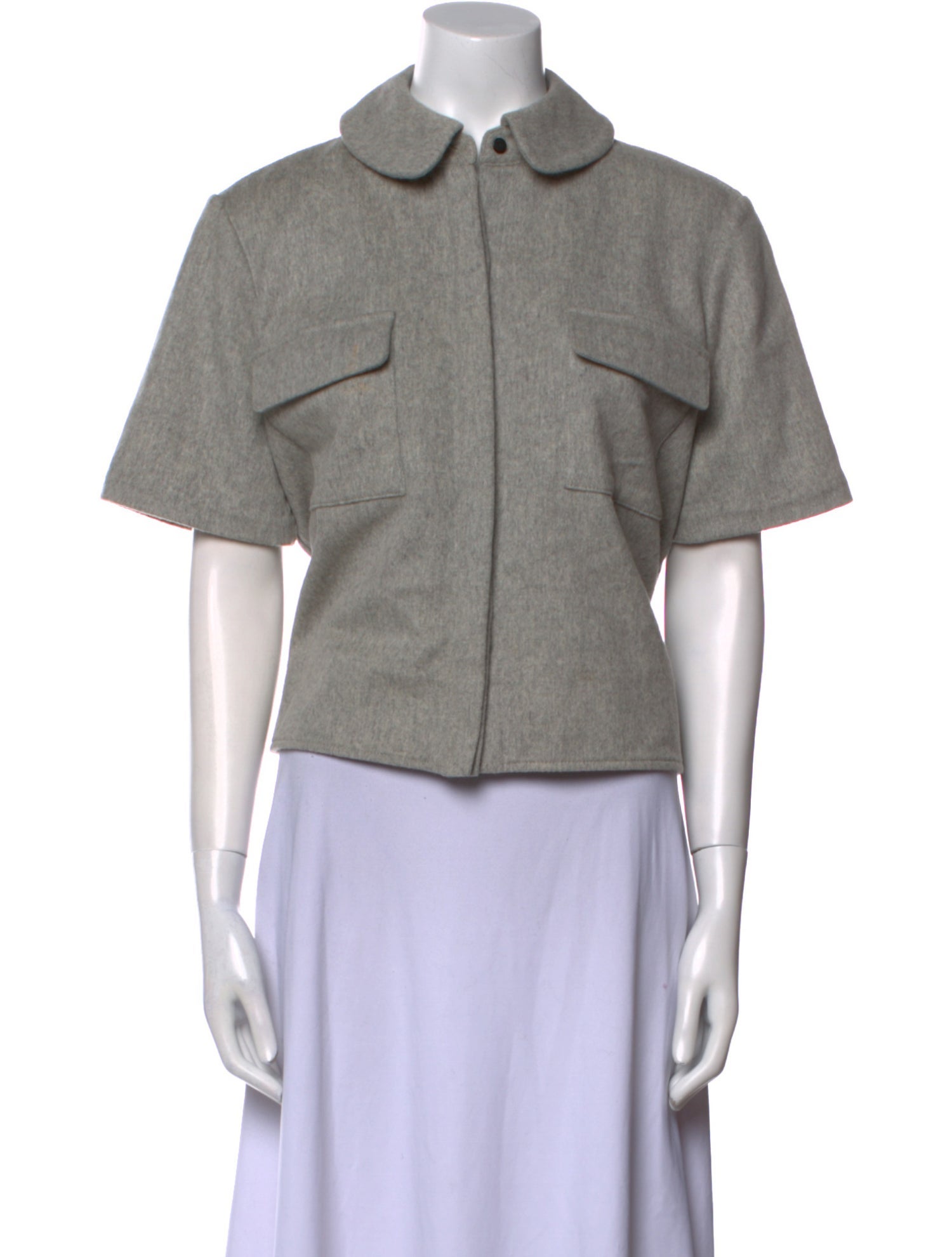 LAPOINTE Short Sleeve Crop Top