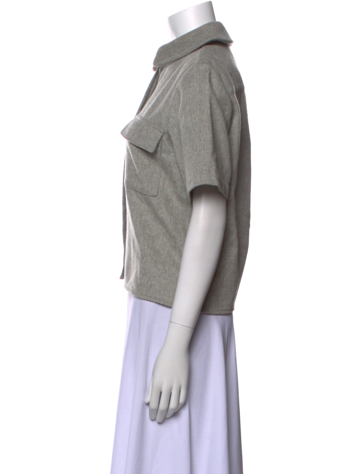 LAPOINTE Short Sleeve Crop Top