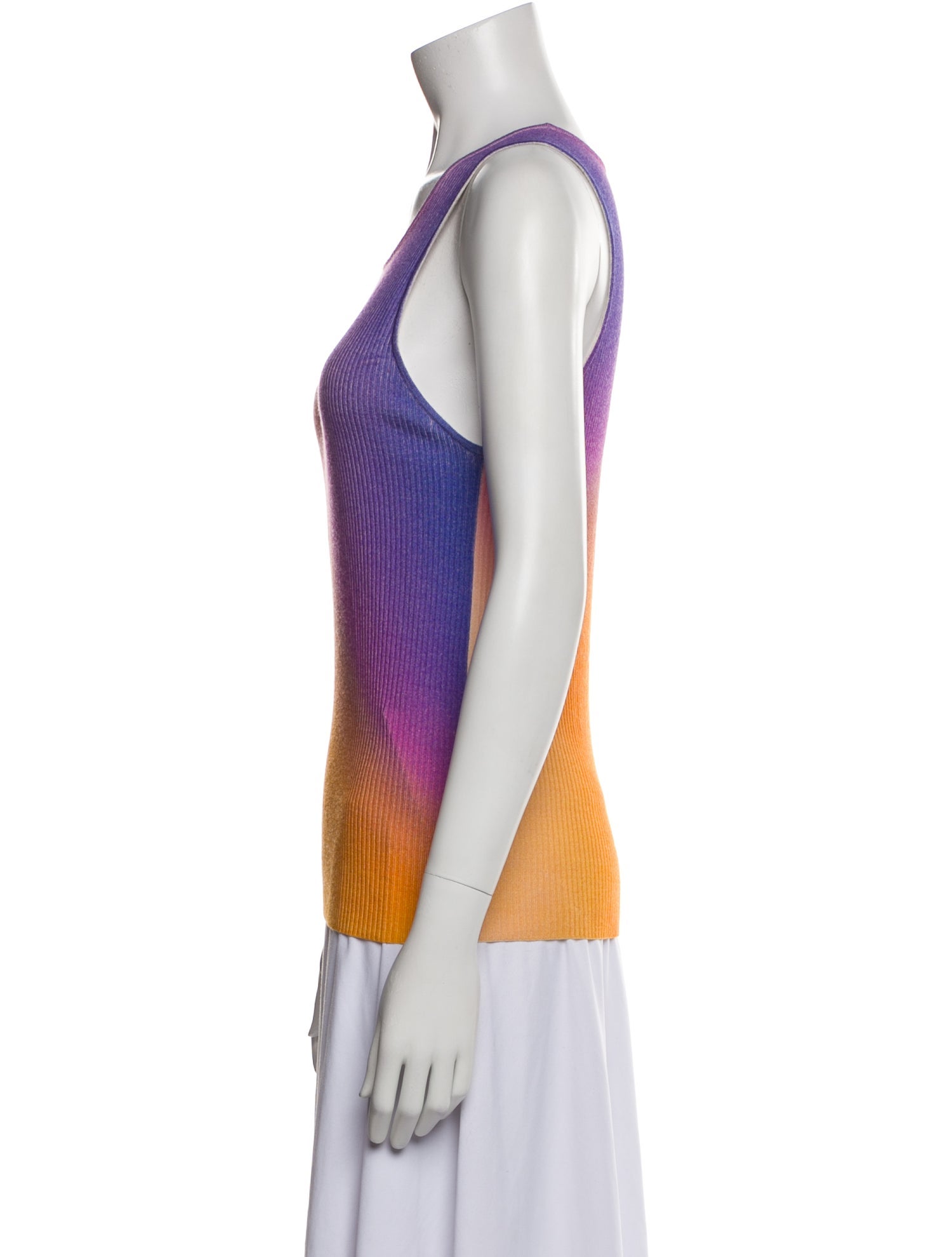 LAPOINTE Wool Printed Top w/ Tags