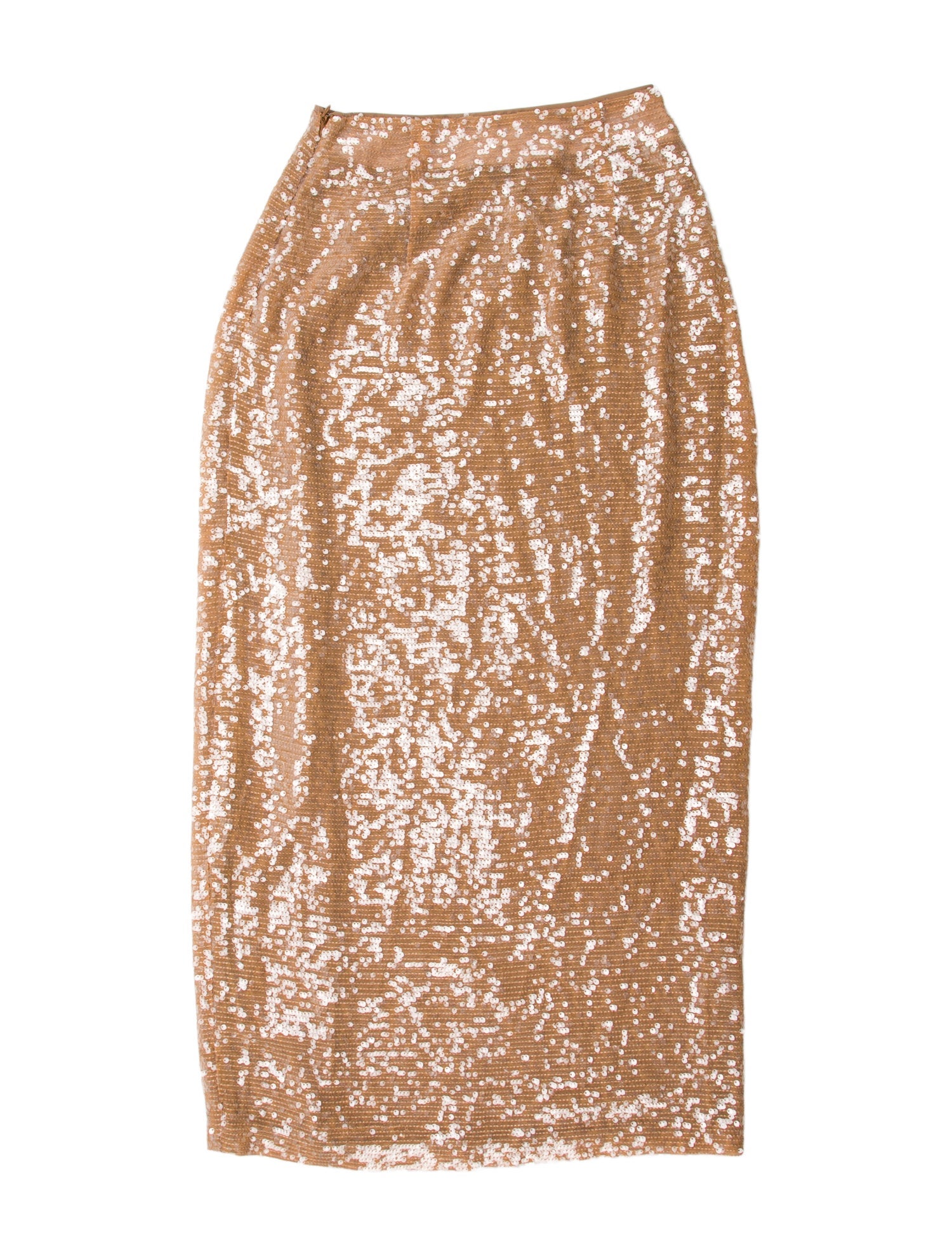 LAPOINTE Sequin Embellishments Midi Length Skirt