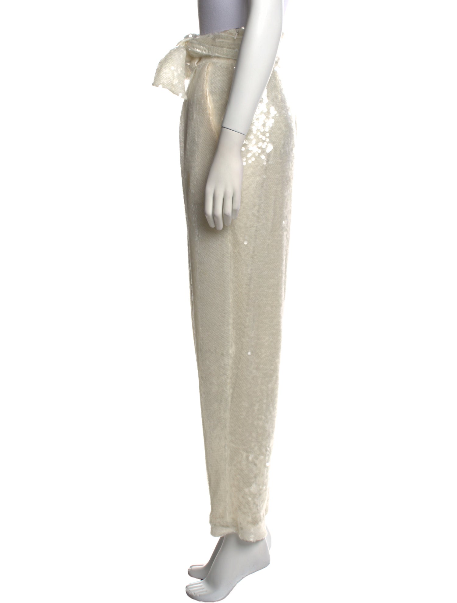 LAPOINTE Sequin Straight Leg Pants