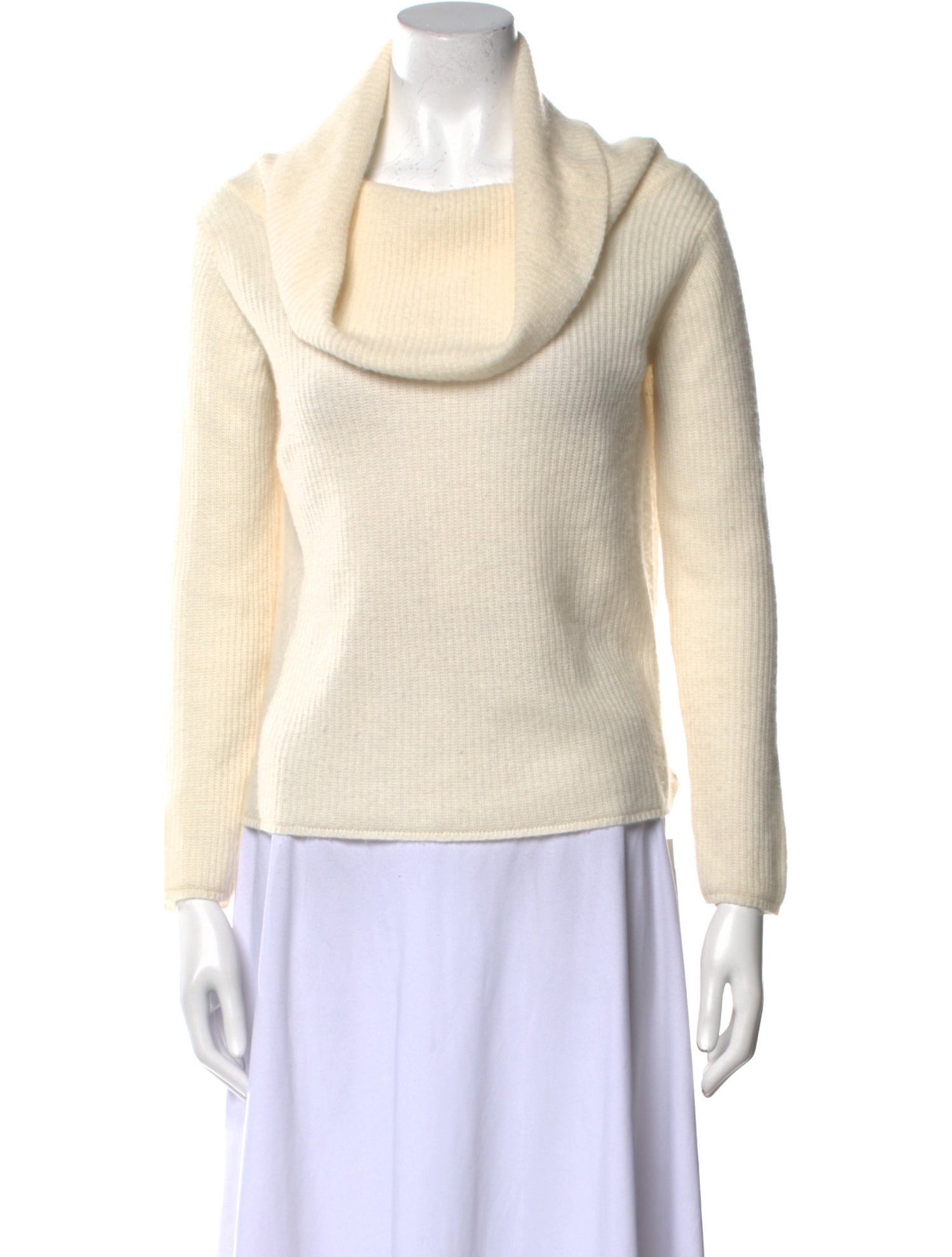 LAPOINTE Cashmere Cowl Neck Sweater