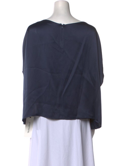 LAPOINTE Bateau Neckline Three-Quarter Sleeve Blouse