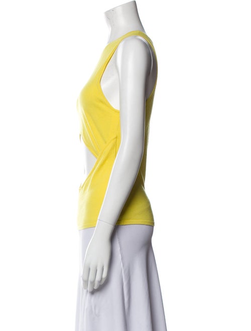 LAPOINTE Wool Scoop Neck Top