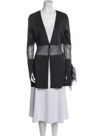 LAPOINTE Colorblock Pattern Coat