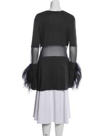 LAPOINTE Colorblock Pattern Coat