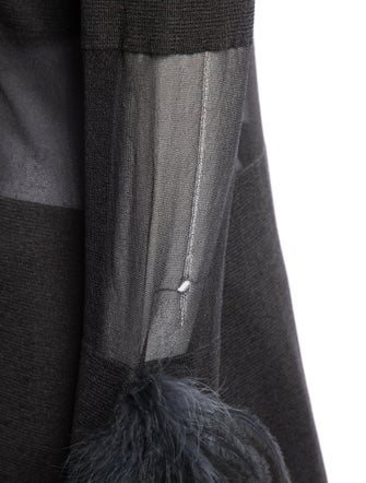 LAPOINTE Colorblock Pattern Coat