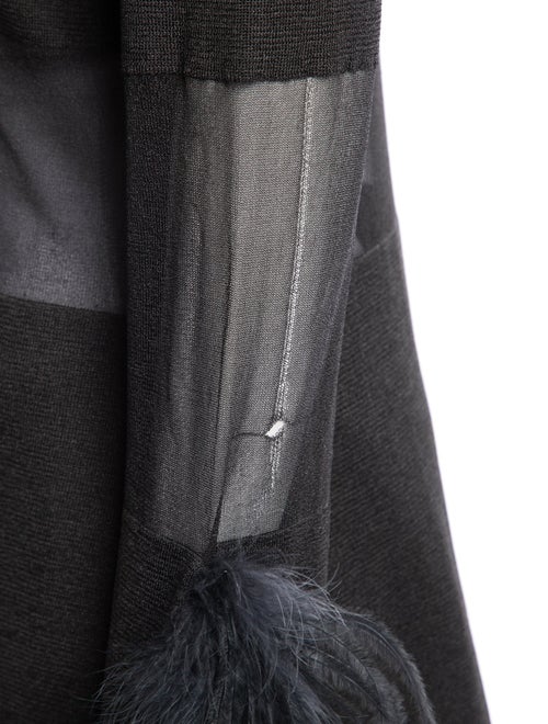 LAPOINTE Colorblock Pattern Coat