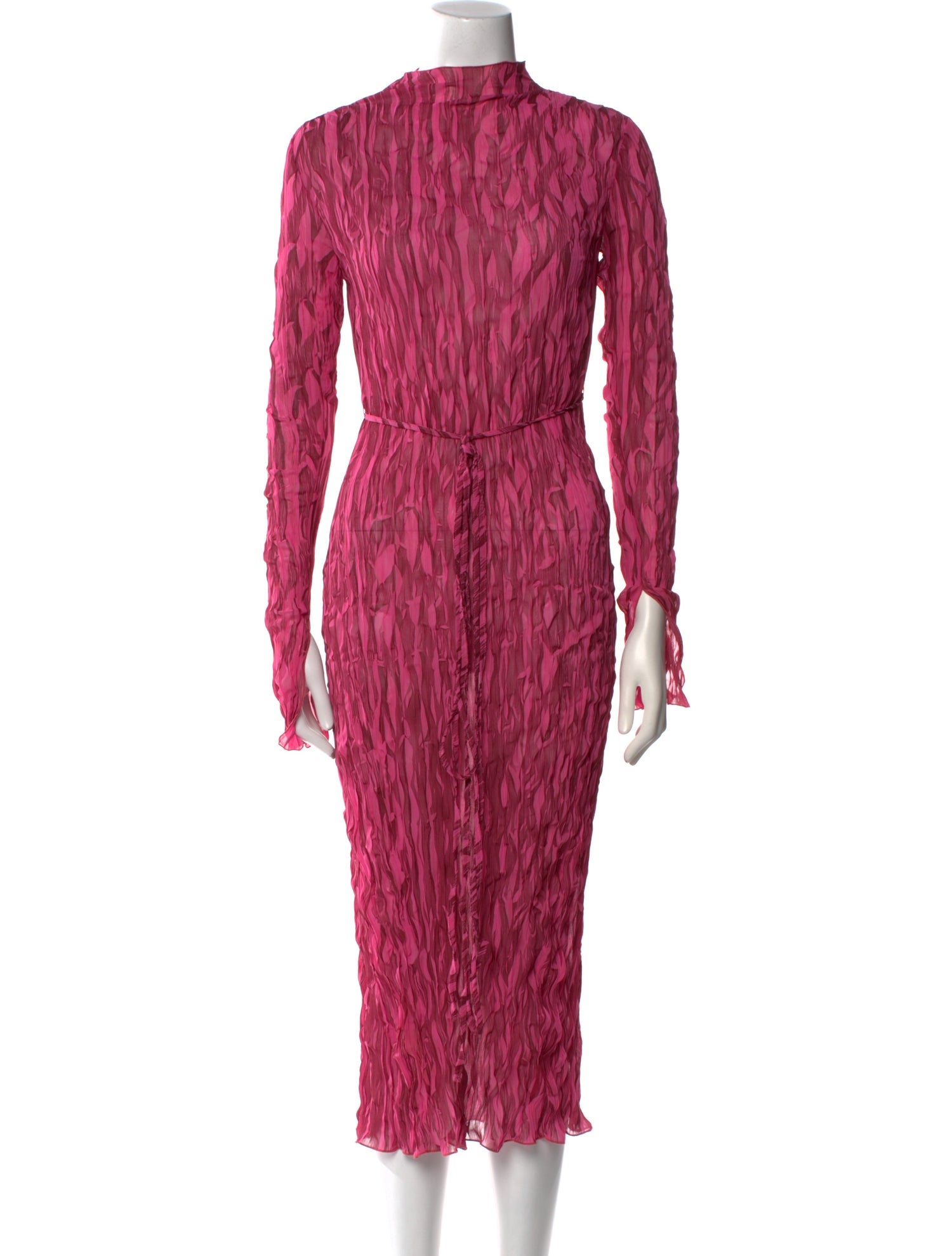 LAPOINTE Printed Long Dress