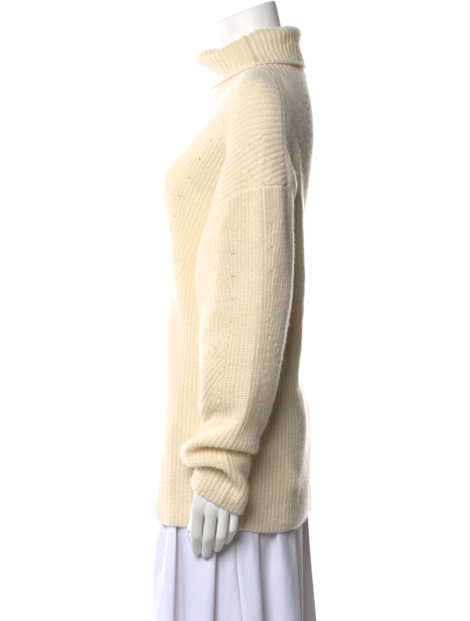LAPOINTE Silk Turtleneck Sweater