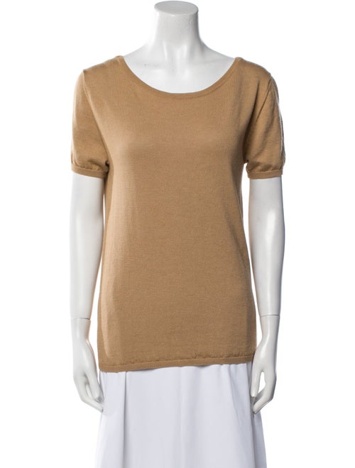 LAPOINTE Merino Wool Scoop Neck T-Shirt
