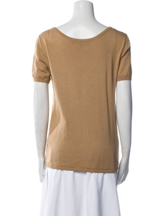 LAPOINTE Merino Wool Scoop Neck T-Shirt