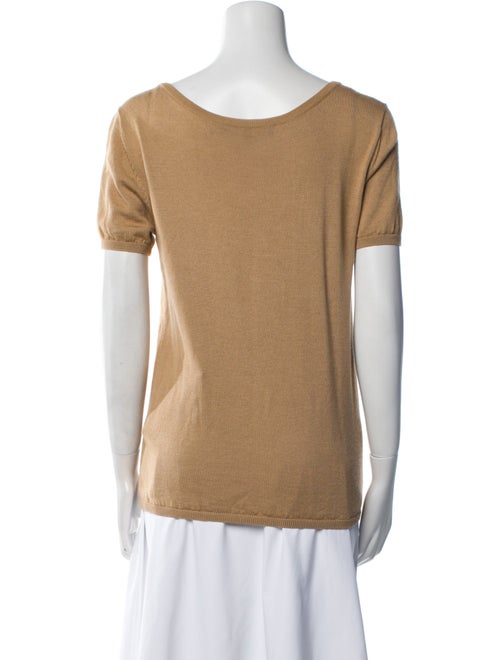 LAPOINTE Merino Wool Scoop Neck T-Shirt