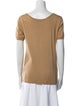 LAPOINTE Merino Wool Scoop Neck T-Shirt