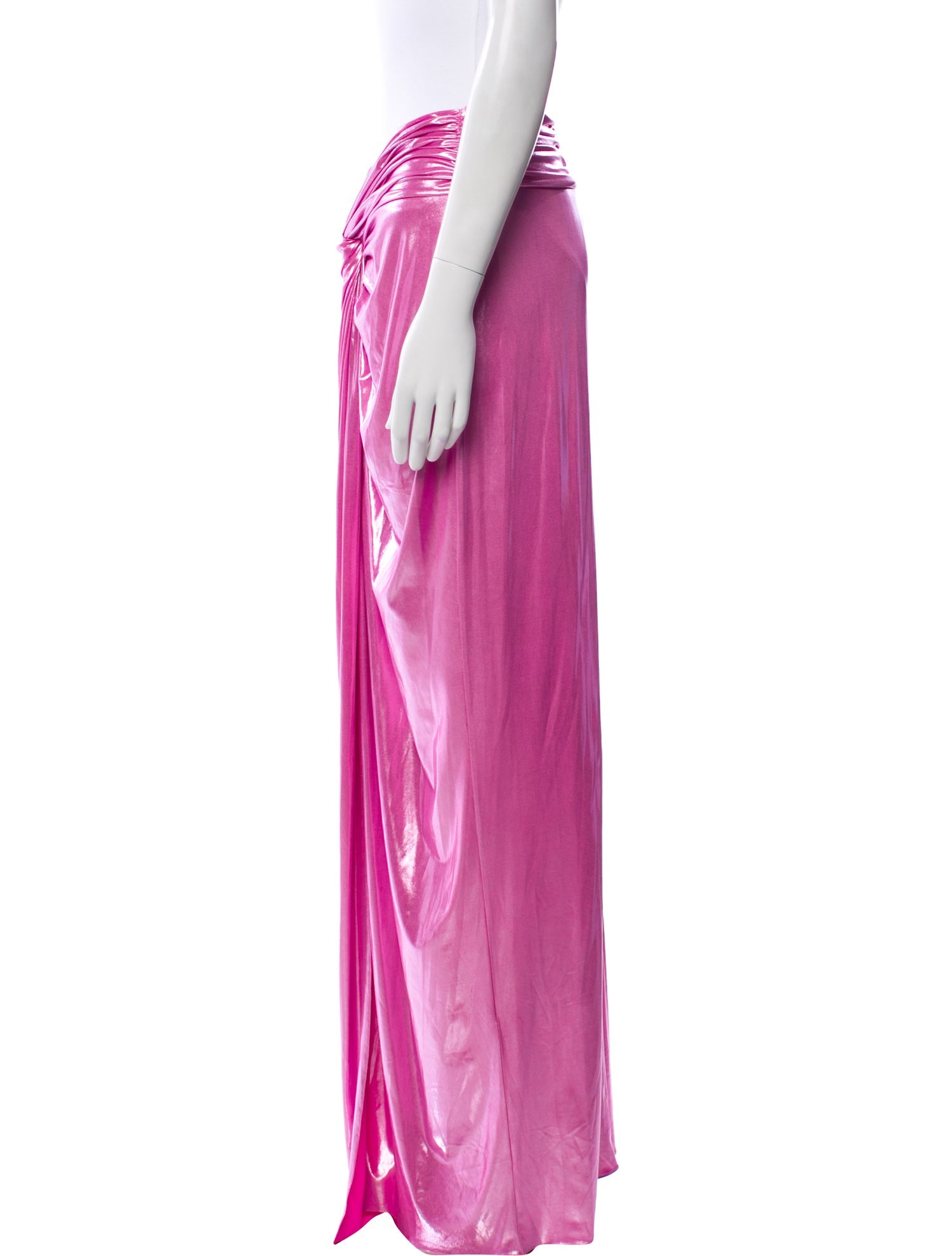 LAPOINTE Cutout Accent Long Skirt