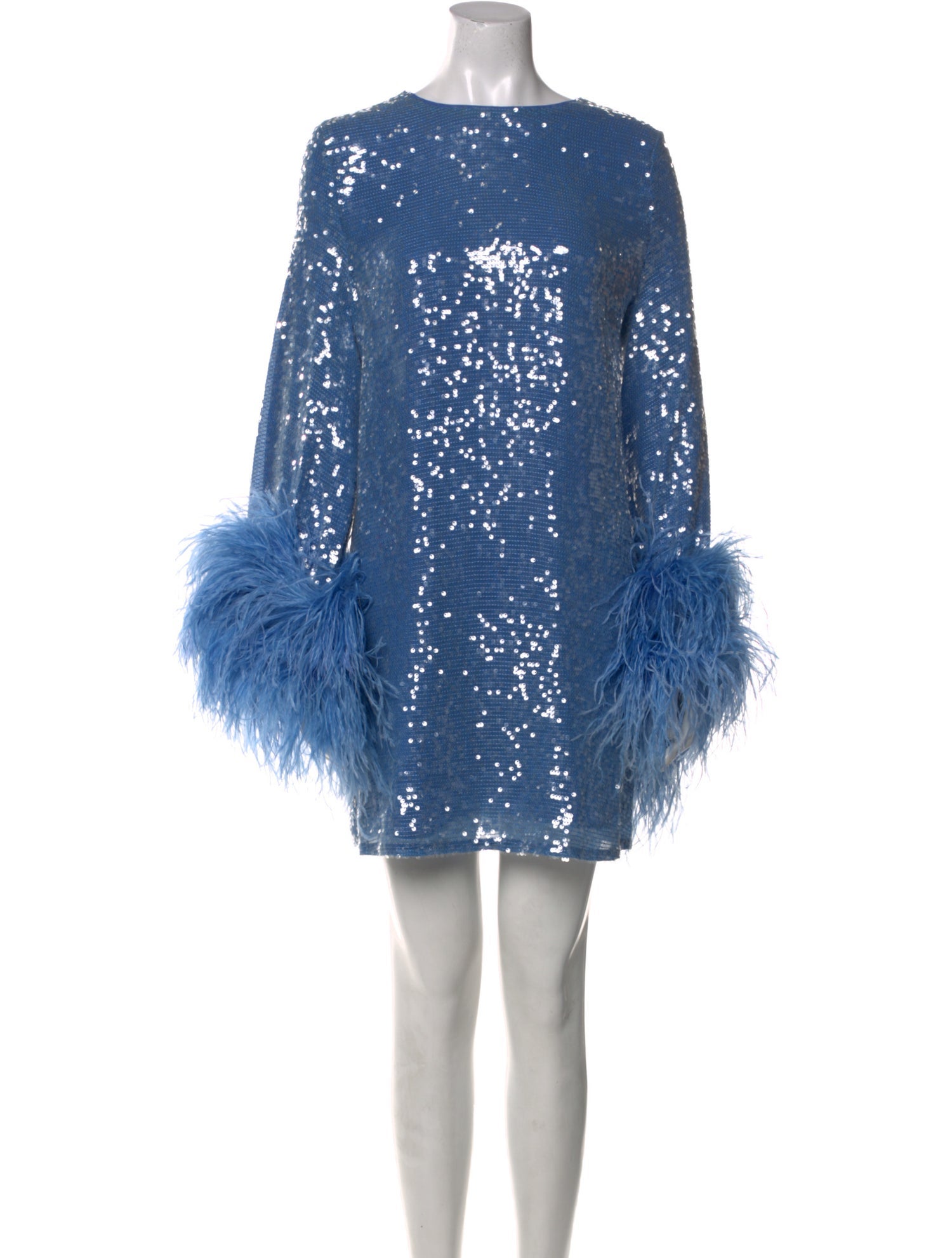 LAPOINTE Bateau Neckline Mini Dress