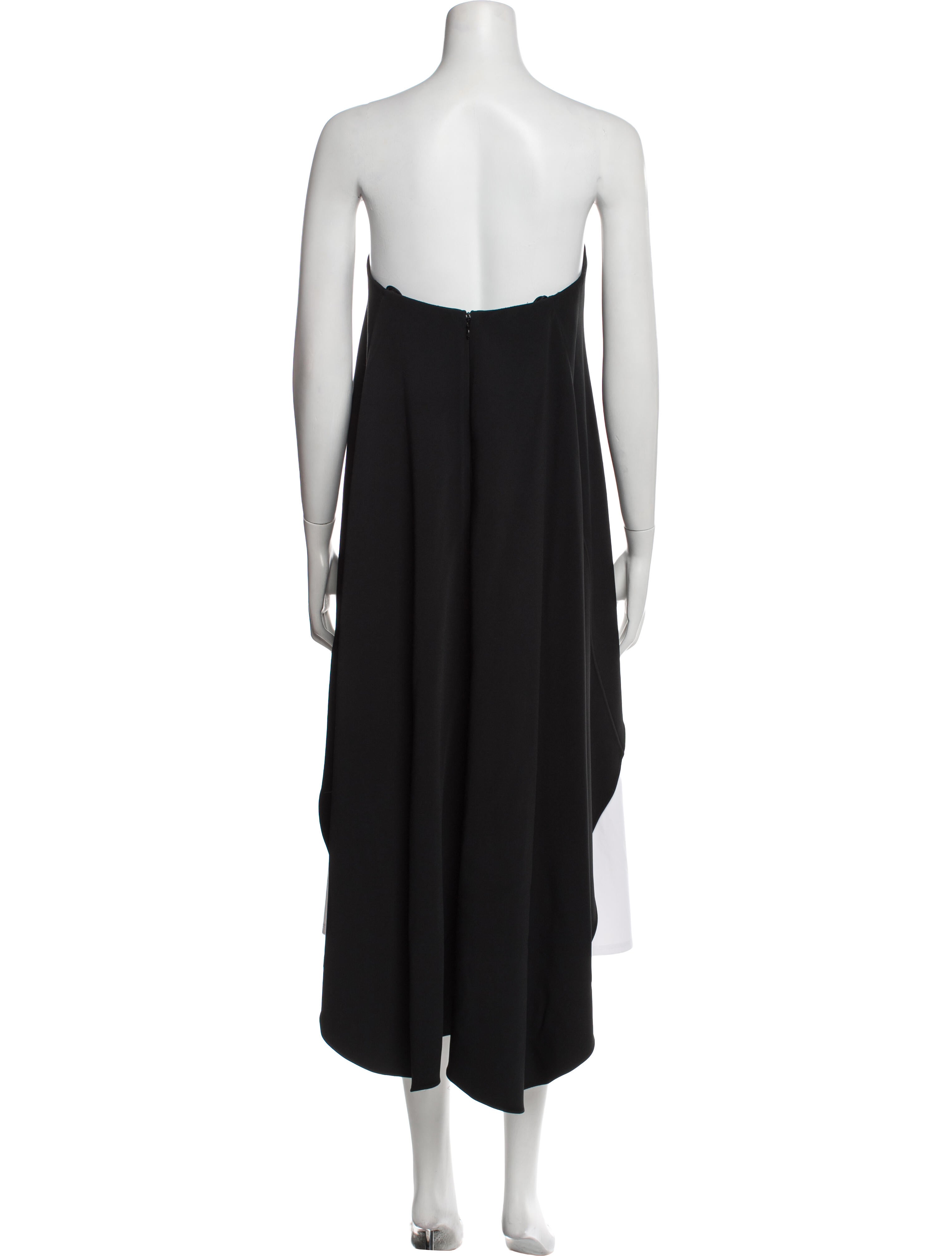 LAPOINTE Strapless Crop Top