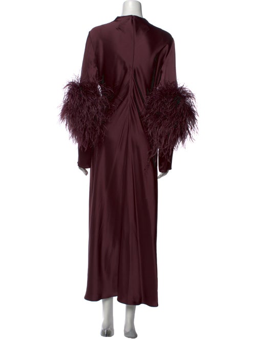 LAPOINTE Mock Neck Long Dress