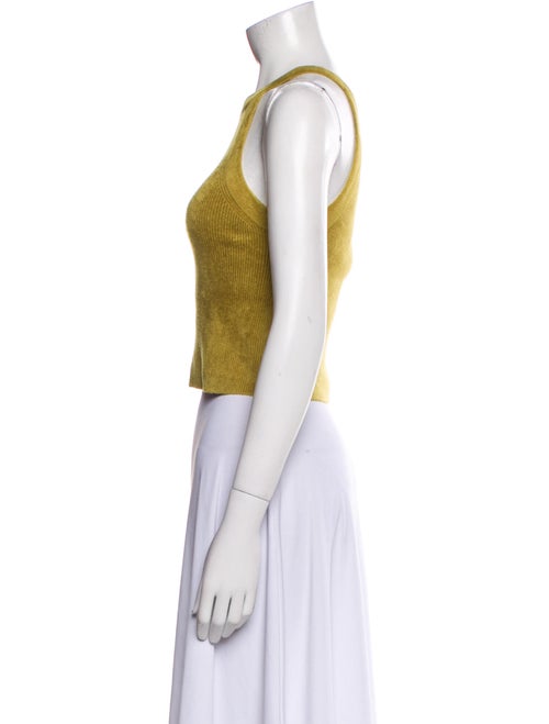 LAPOINTE Halterneck Sleeveless Crop Top