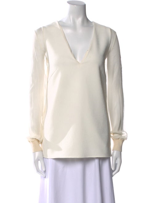 LAPOINTE V-Neck Long Sleeve Tunic