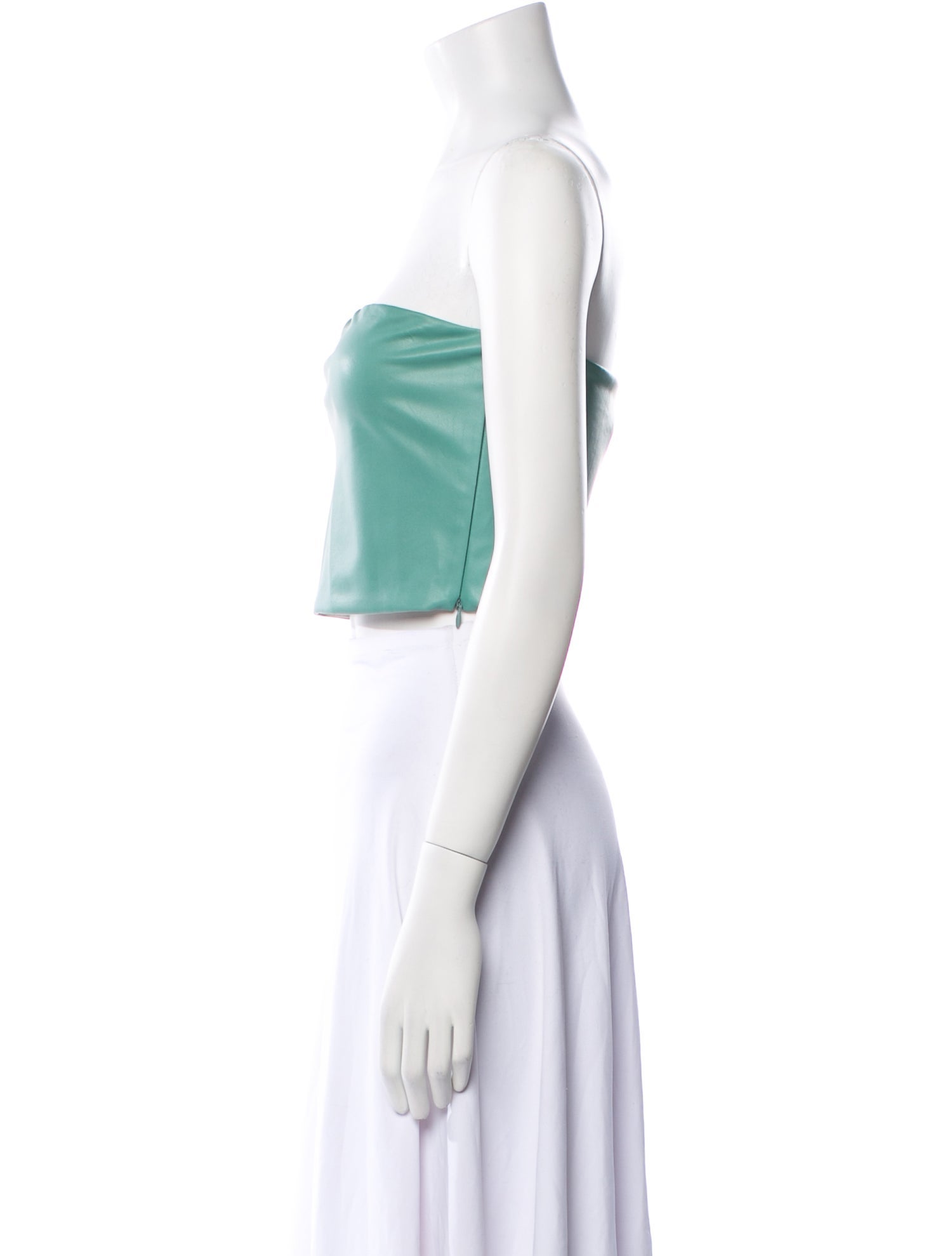 LAPOINTE Strapless Crop Top w/ Tags