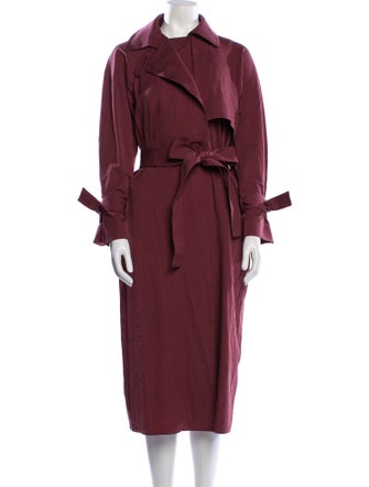 LAPOINTE Wool Trench Coat