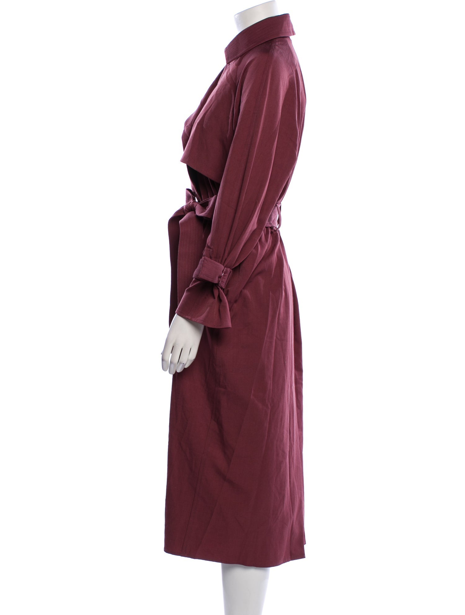 LAPOINTE Wool Trench Coat