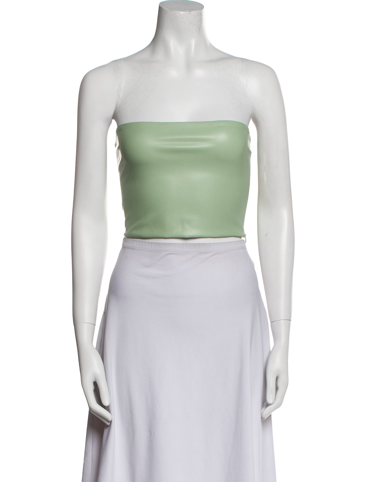 LAPOINTE Strapless Crop Top w/ Tags