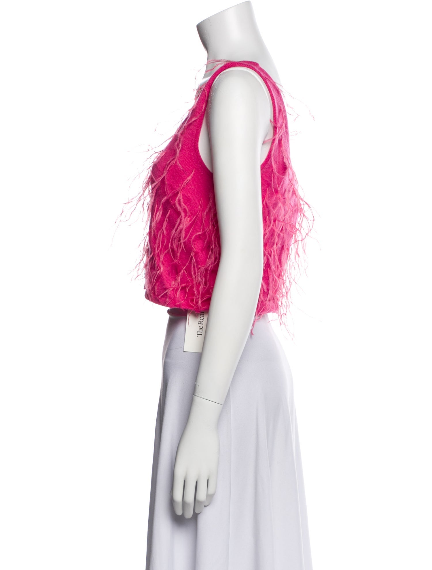 LAPOINTE Cashmere Scoop Neck Crop Top w/ Tags