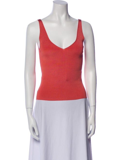 LAPOINTE Square Neckline Sleeveless Top