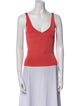 LAPOINTE Square Neckline Sleeveless Top